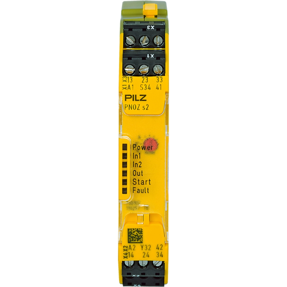 PILZ 皮爾茲安全繼電器 PNOZ s2 24VDC 3 n/o 1 n/c