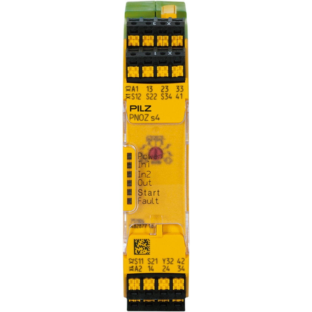 PILZ 皮爾茲安全繼電器 PNOZ s4 C 24VDC 3 n/o 1 n/c