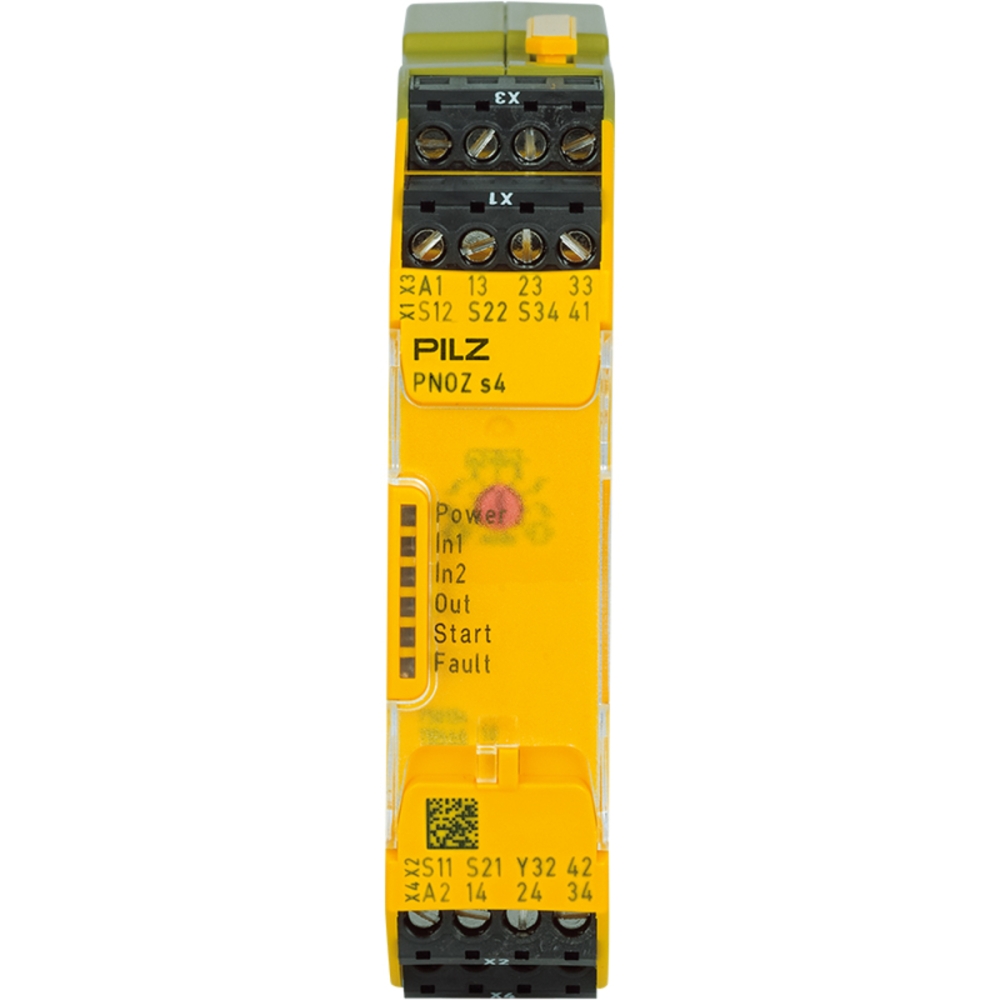 PILZ 皮爾茲安全繼電器 PNOZ s4 48-240VACDC 3 n/o 1 n/c