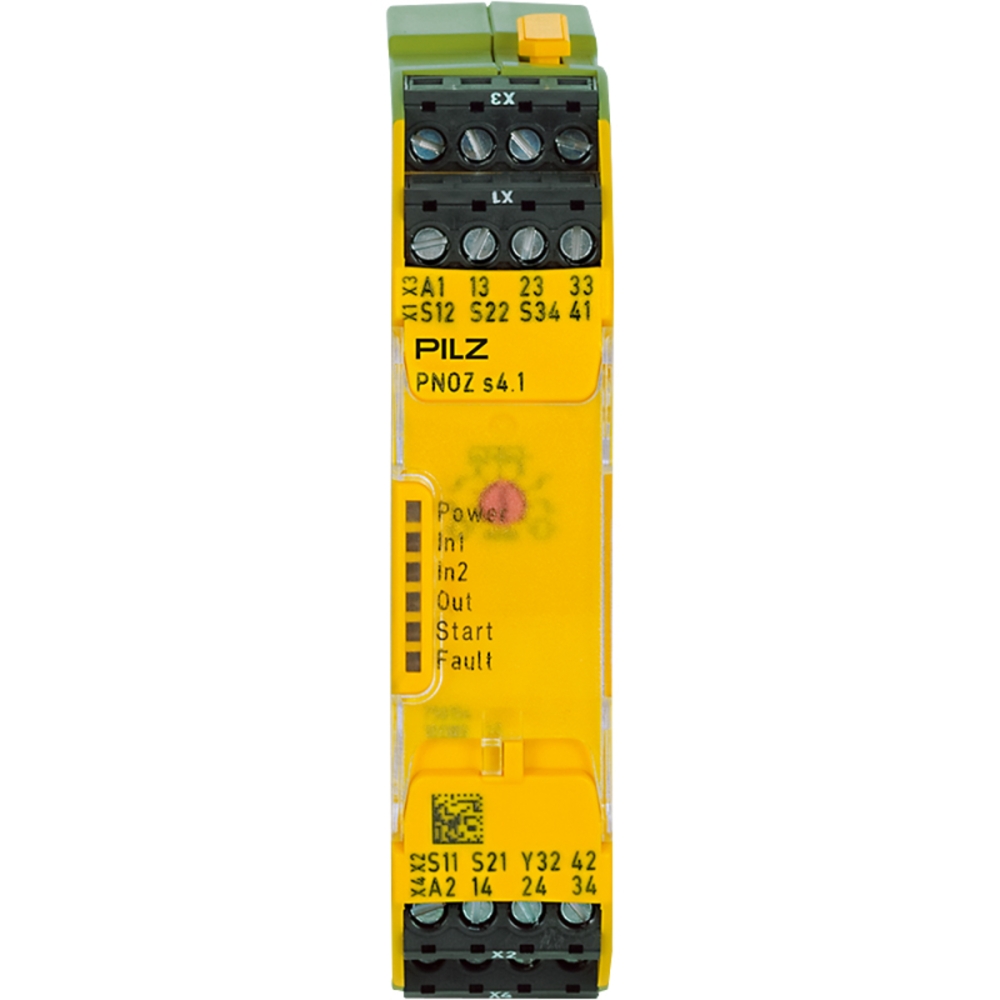 PILZ 皮爾茲安全繼電器 PNOZ s4.1 48-240VACDC 3 n/o 1 n/c