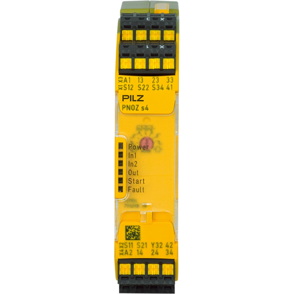 PILZ 皮爾茲安全繼電器 PNOZ s4 C 48-240VACDC 3 n/o 1 n/c