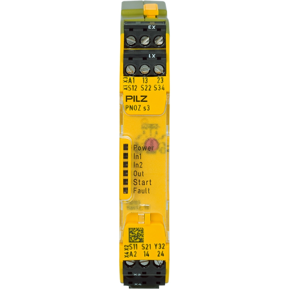PILZ 皮爾茲安全繼電器 PNOZ s3 24VDC 2 n/o