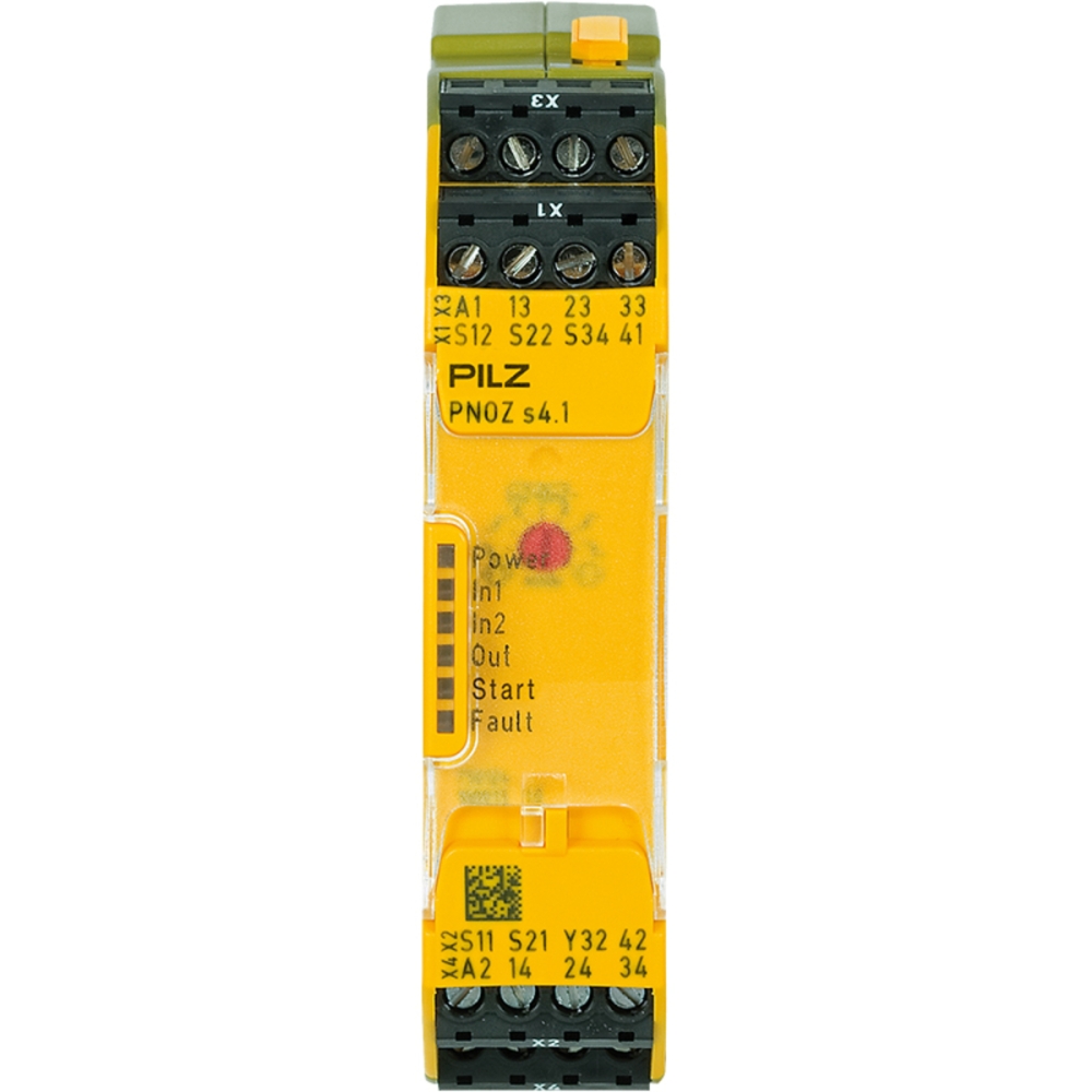 PILZ 皮爾茲安全繼電器 PNOZ s4.1 24VDC 3 n/o 1 n/c
