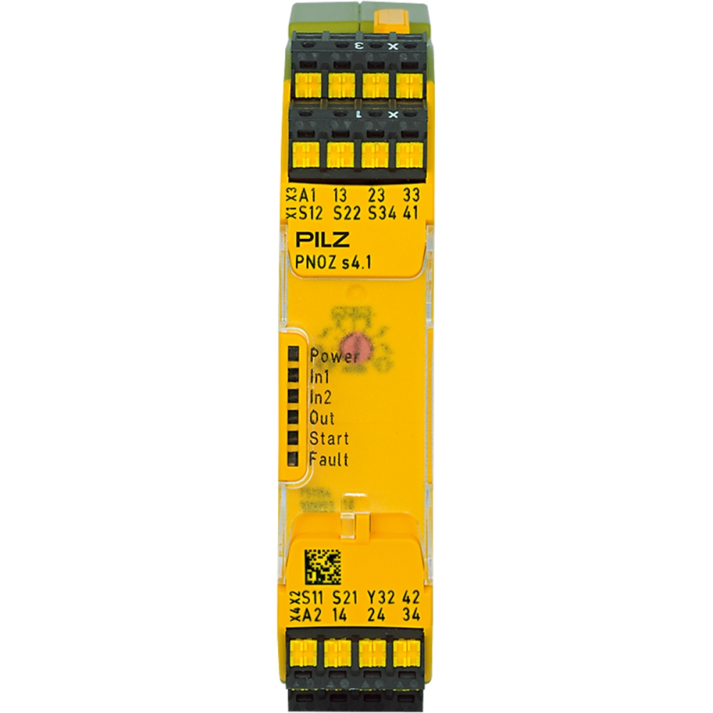 PILZ 皮爾茲安全繼電器 PNOZ s4.1 C 48-240VACDC 3 n/o 1 n/c